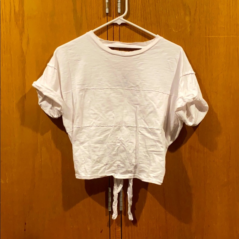 White Top Open Back